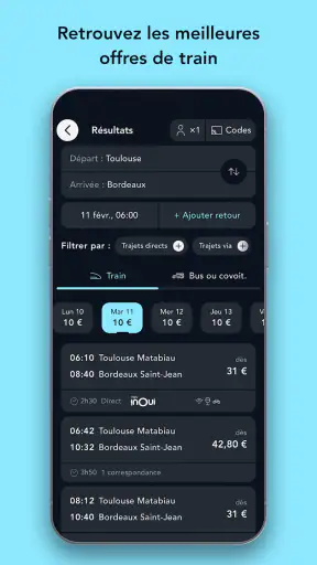 SNCF Connect: Trains & trajets
