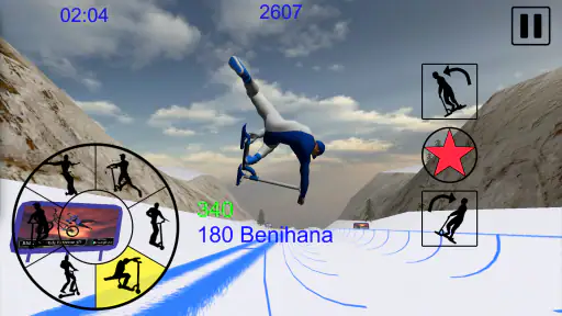 Snowscooter Freestyle Mountain