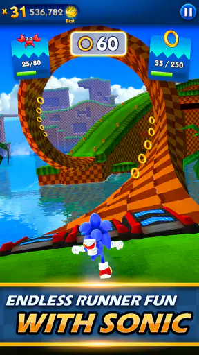 Sonic Dash Run