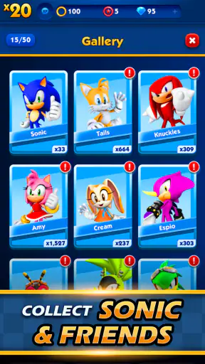 Sonic Dash Run