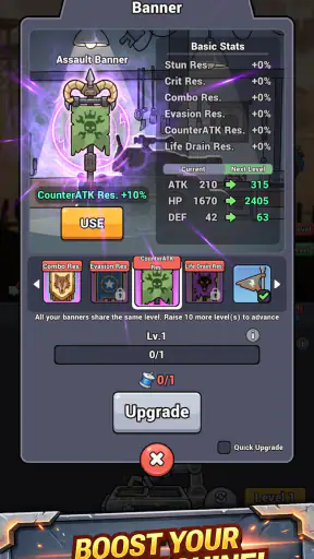 Steelborn: Tank Idle RPG