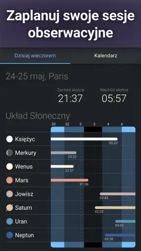 Stellarium - Mapa nieba