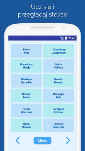 Stolice państw świata quiz
