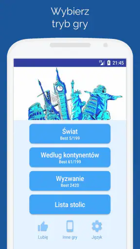 Stolice państw świata quiz