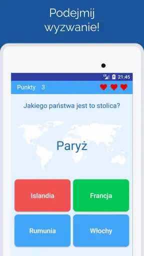 Stolice państw świata quiz