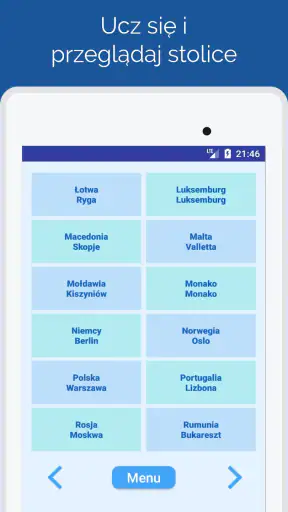Stolice państw świata quiz