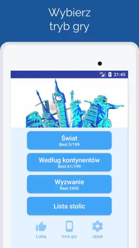 Stolice państw świata quiz