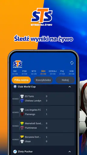 STS Wyniki na Żywo