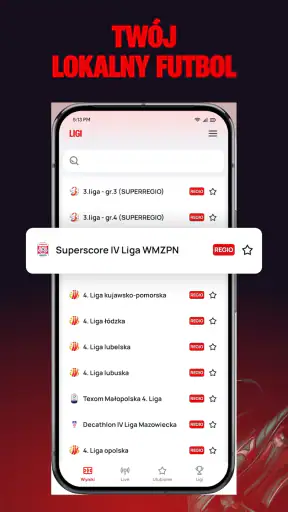 Superscore - piłkarskie wyniki