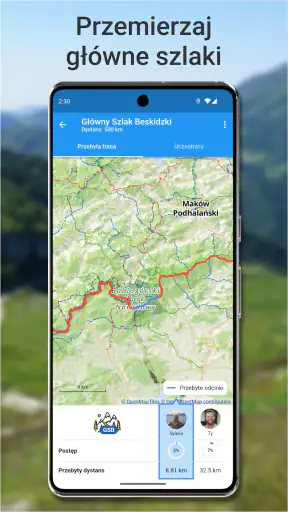 Szlaki - Mapa Turystyczna