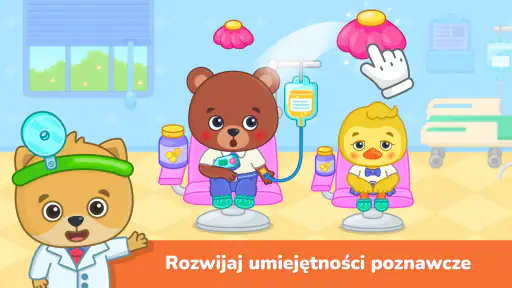 Szpital gra dla najmłodszych