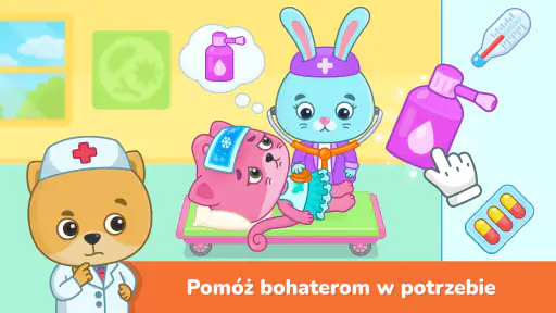 Szpital gra dla najmłodszych