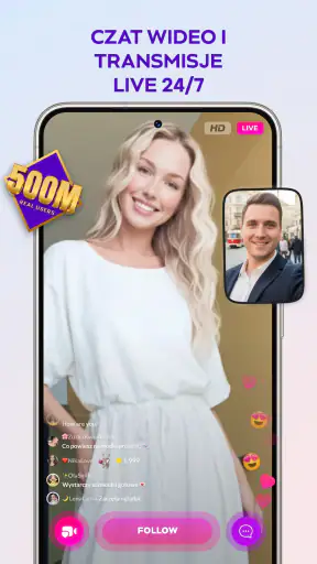 Tango-live stream i czat wideo