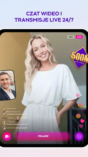 Tango-live stream i czat wideo