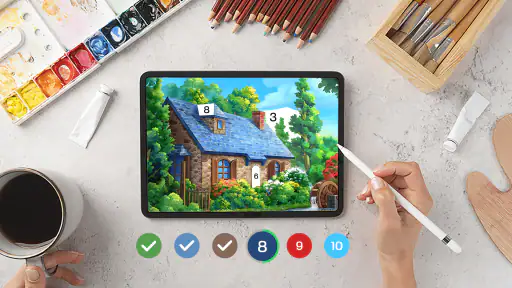 Tap Color Pro: Gra Kolorowanka