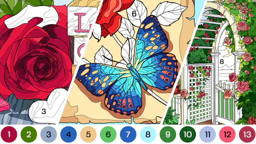 Tap Color Pro: Gra Kolorowanka