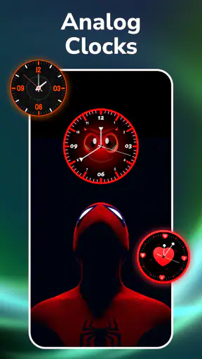 Inteligentny Zegrek Neon Zegar
