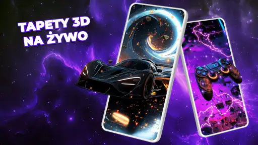 Tapety 3D na żywo - HD & 4K