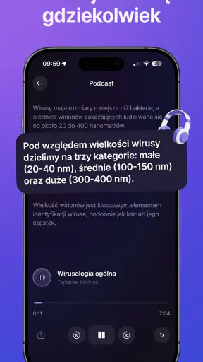 TapNote - AI Asystent w Nauce