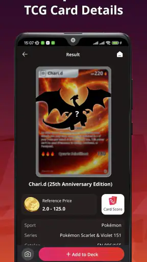 TCG Card Scanner TCG Collector