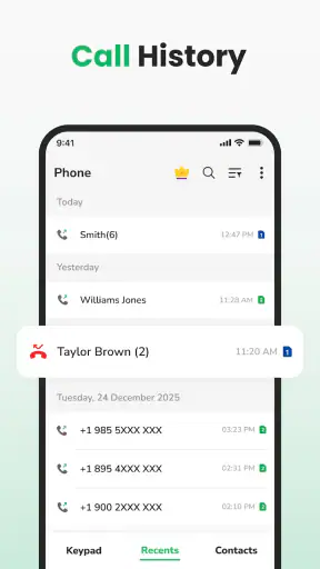 Telefon i kontakty