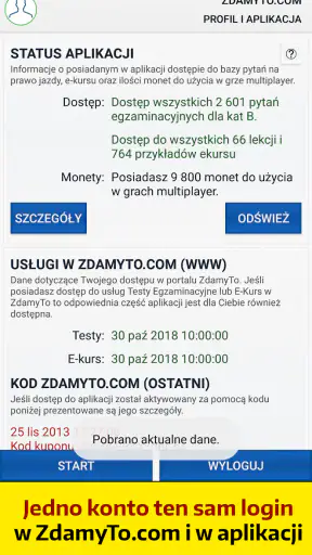 Zdamyto: Testy na prawo jazdy