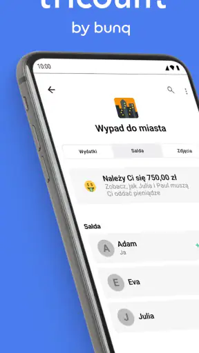 tricount - Wspólne wydatki