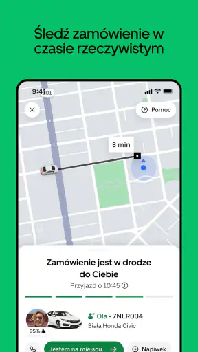 Uber Eats: dostawa jedzenia