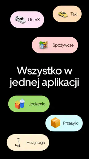 Uber Zamawiaj przejazdy i taxi