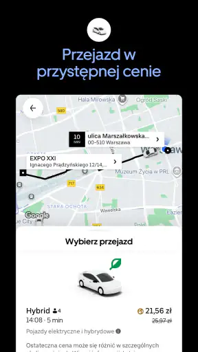 Uber Zamawiaj przejazdy i taxi