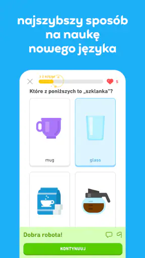 Ucz się języków z Duolingo