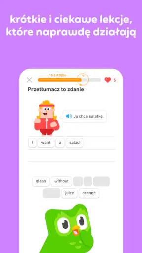 Ucz się języków z Duolingo
