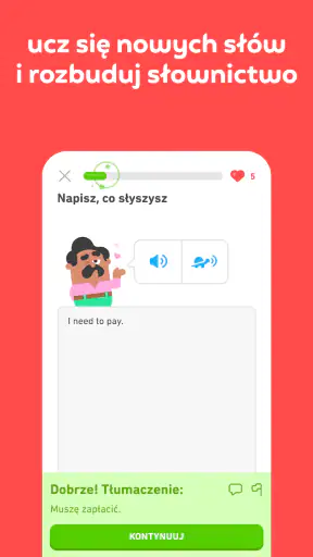 Ucz się języków z Duolingo