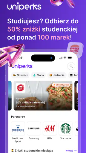 uniperks: zniżki studenckie