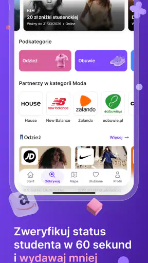 uniperks: zniżki studenckie