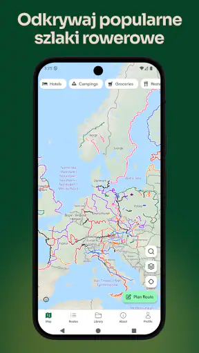 VeloPlanner: szlaki rowerowe