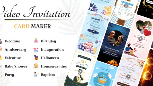 Video Invitation Card Maker