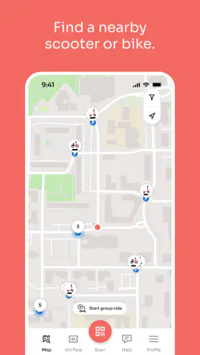 Voi – e-scooter & e-bike hire