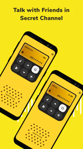 Walkie Talkie, Push to Talk
