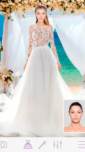 Wedding Dress Photo Montage
