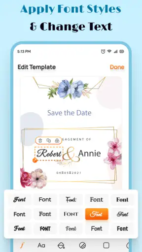 Wedding Invitation Maker App