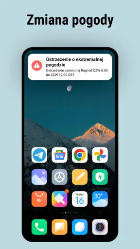 Wiadomości pogodowe - Radar