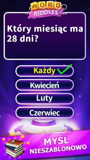 Word Riddles - Test mózgu gier