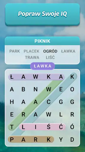 Word Search : Gra słowna