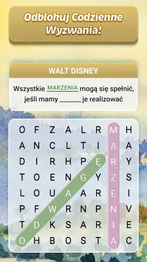 Word Search : Gra słowna