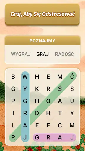 Word Search : Gra słowna