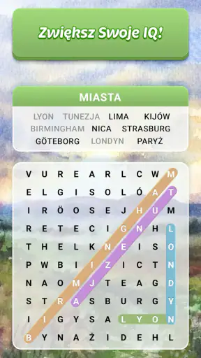 Word Search : Gra słowna