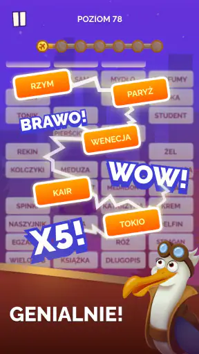 WordMatrix: Łącz słowa