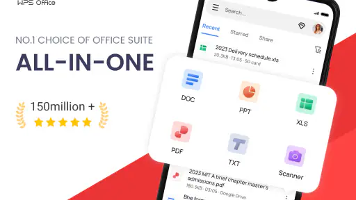 WPS Office-PDF,Word,Sheet,PPT