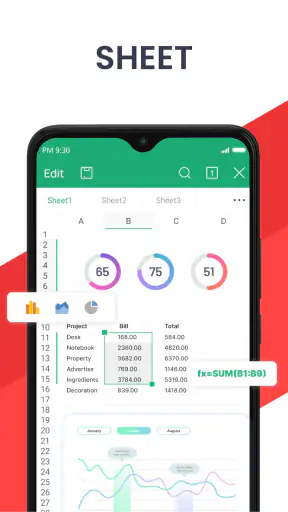 WPS Office-PDF,Word,Sheet,PPT
